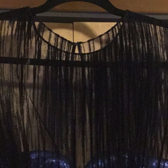 Rene Ruiz Spectacular sequin / velvet midi dress - Picture 7 of 15